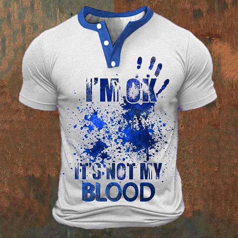 Funny 3D Letter Print Men's He – Street Fashion For Man recenzja i cena