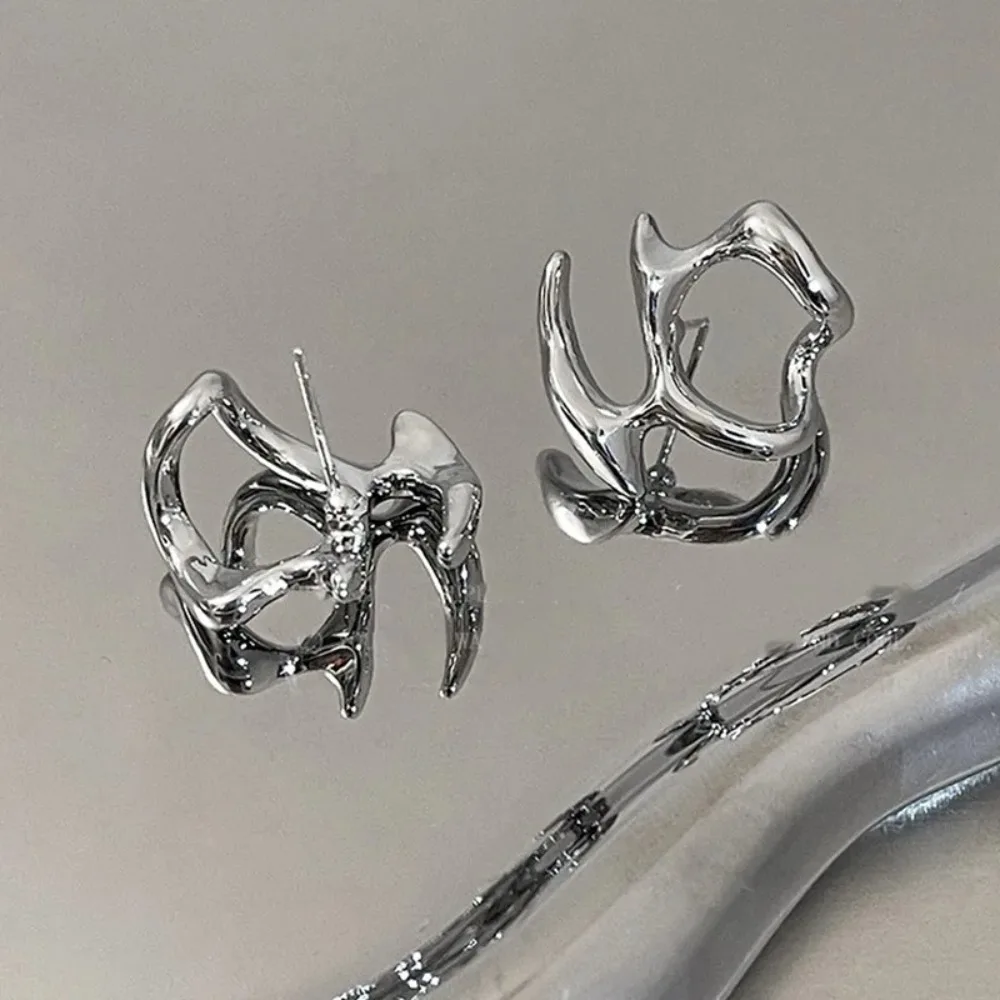 Women Trendy Y2K Irregular Liq – Street Fashion Earrings recenzja i cena