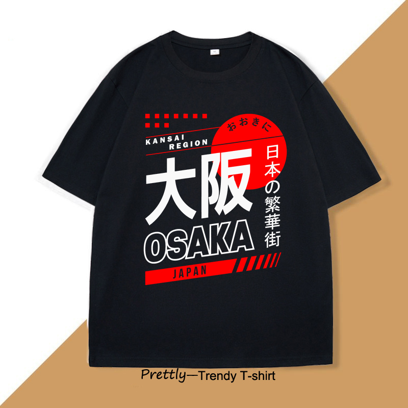 Japanese Style Osaka T-Shirt V – Street Fashion Osaka recenzja i cena