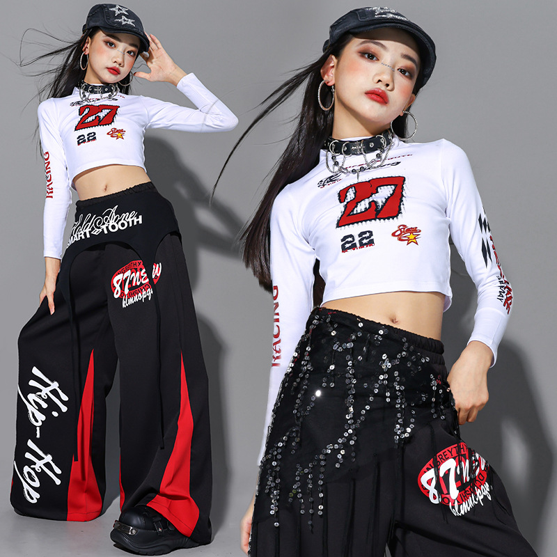 2025 Jazz Dance Clothes Girls  – Street Fashion Dance recenzja i cena